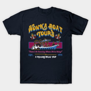 Wonka Boat Tours Dks T-Shirt